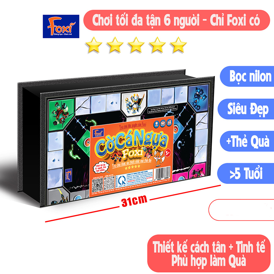 Đồ Chơi Foxi Cờ Cá Ngựa Foxi 2301- Bản 31cm
