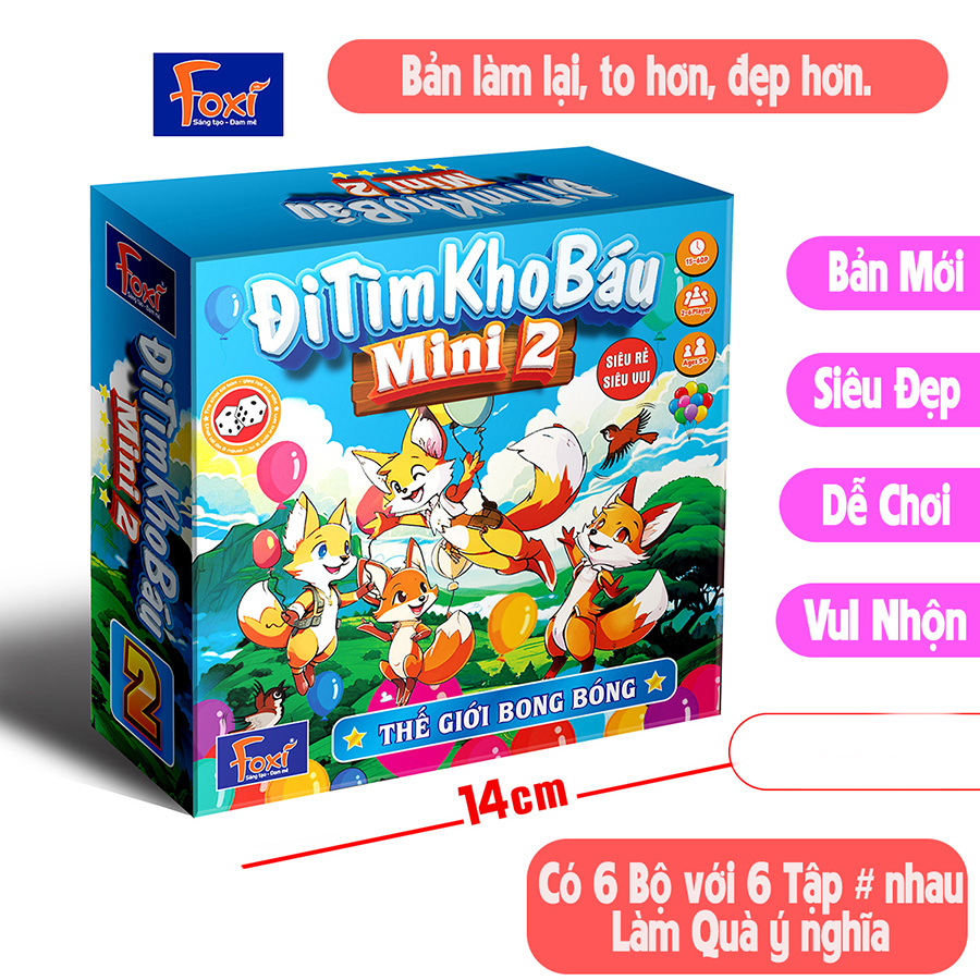 Đồ Chơi Foxi Cờ Xúc Xắc - Đi Tìm Kho Báu Mini 2