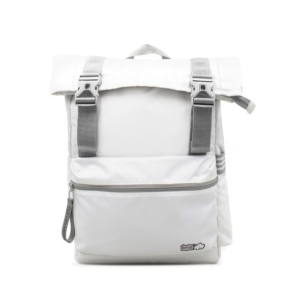Ba Lô Clever Hippo BKU5203/WHITE Roller Trắng Kool Urban