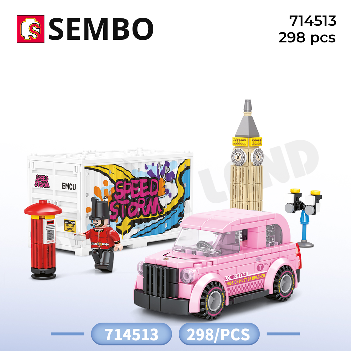 Đồ Chơi Xếp Hình Thăm Quan Big Ben Sembo 714513