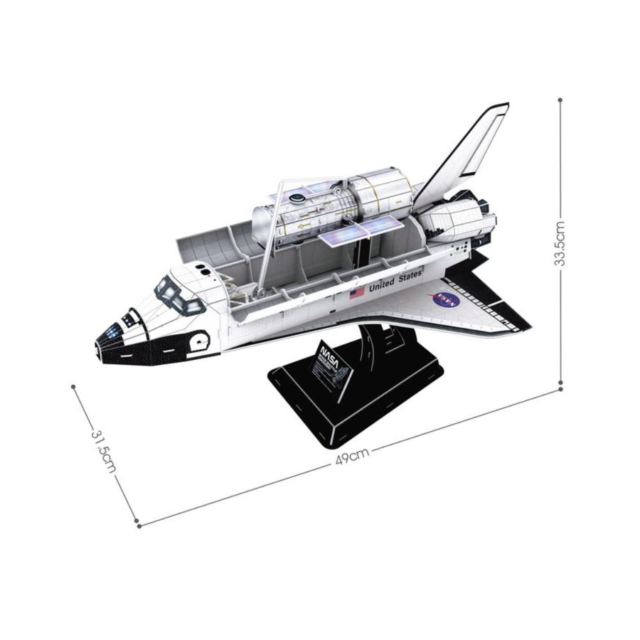 Đồ Chơi Trẻ Em Xếp Hình 3D Nasa: Tàu Con Thoi Discovery DS1057H