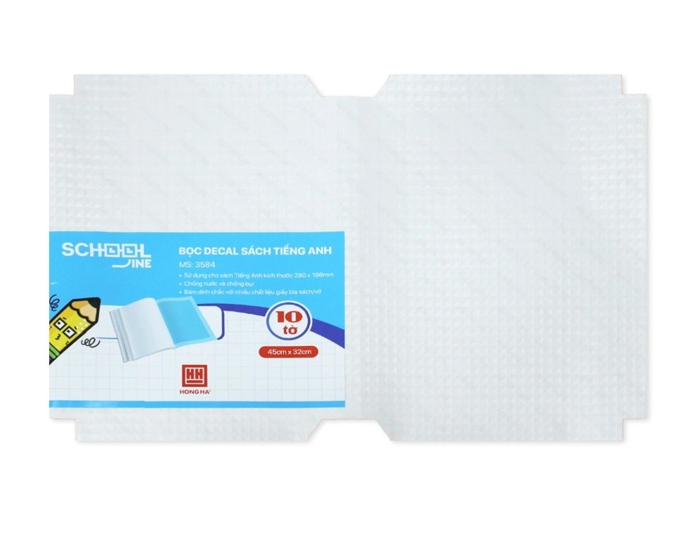 Bọc Decal Sách Tiếng Anh Cải Cách Hồng Hà 3584