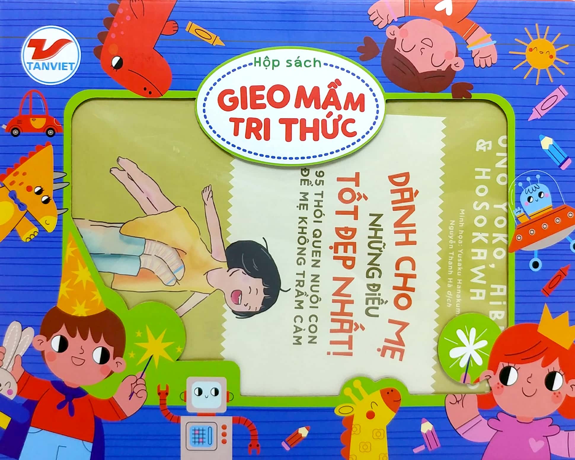 Combo 3 Cuốn Gieo Mầm Tri Thức 6 - Nuôi Dạy Con Kiểu Nhật