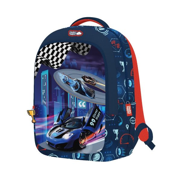 Ba Lô Clever Hippo BR0110/BLUE Easy Go - Racing Car