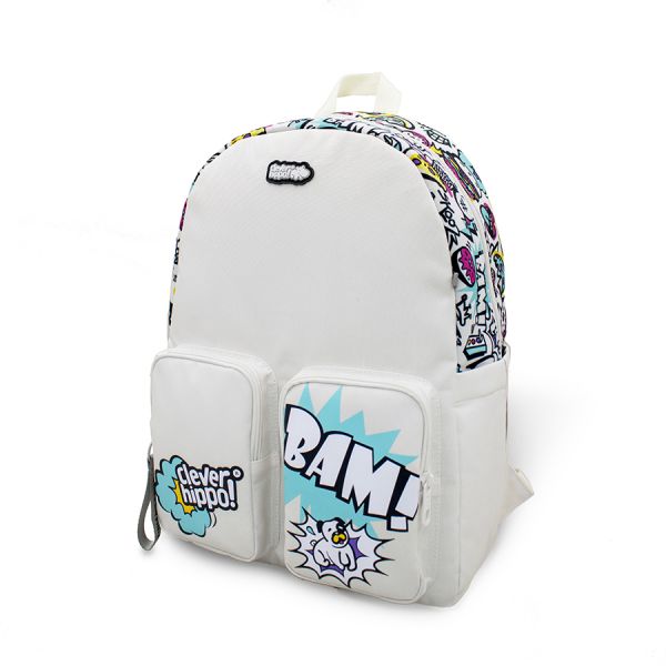 Ba Lô Clever Hippo BST8202/WHITE HiPock Street Style