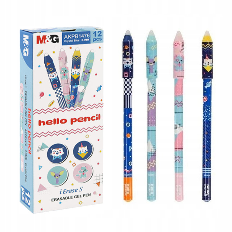 Bút Bi Nước Xóa Được M&G AKPB1476 Màu Xanh