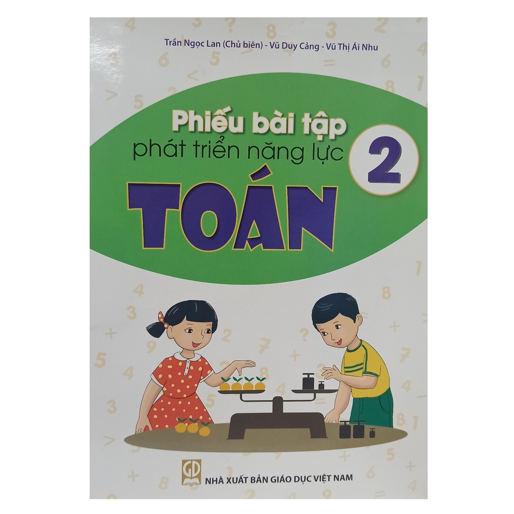 Phiếu Bài Tập Phát Triển Năng Lực Toán Lớp 2