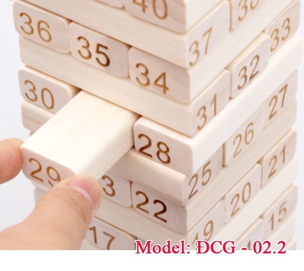 Đồ Chơi Rút Gỗ Số 48 Thanh ĐCG-02.2