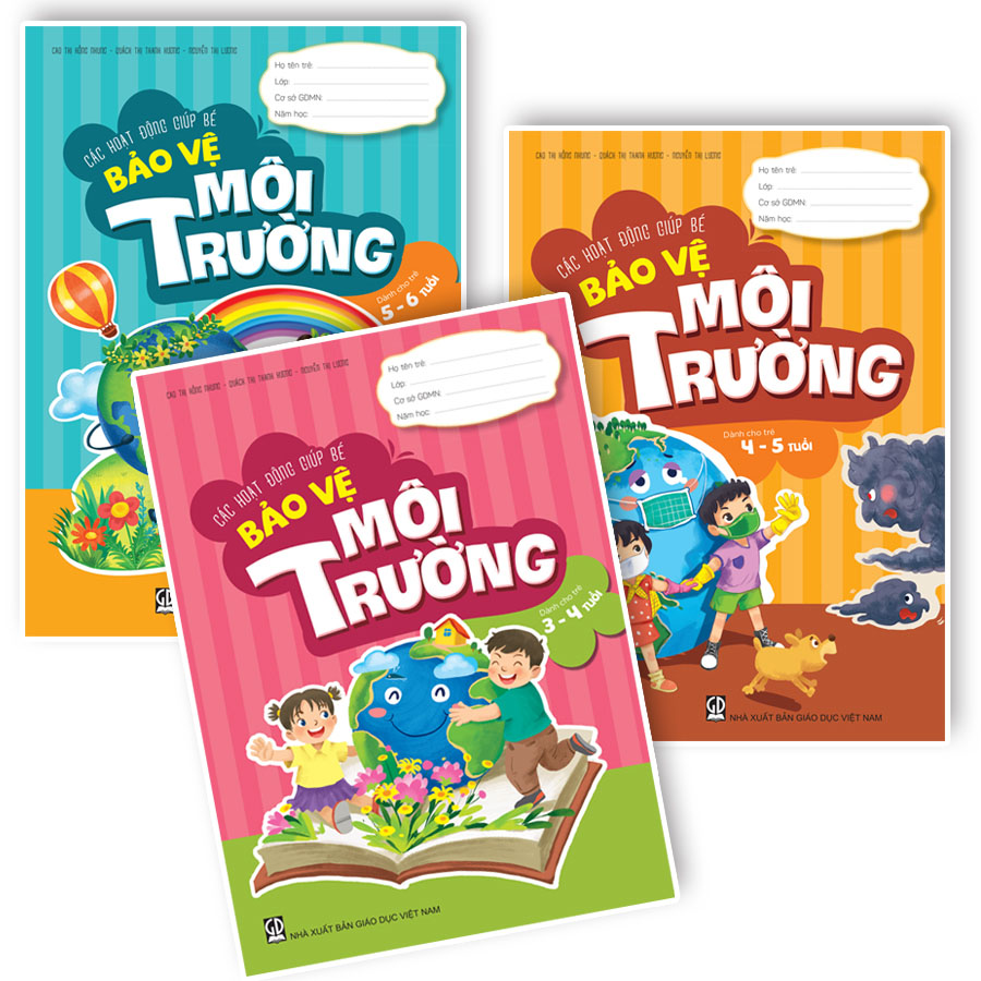 Các hoạt động giúp bé bảo vệ môi trường (Dành cho trẻ 5 - 6 tuổi)