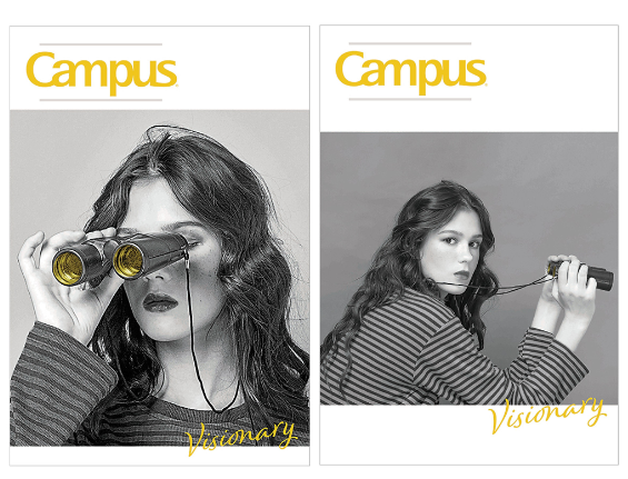 Vở Kẻ Ngang Campus Có Chấm Visionary A4 6037 200 Trang