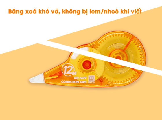 Bút Xóa Băng Hồng Hà XB-02 6679