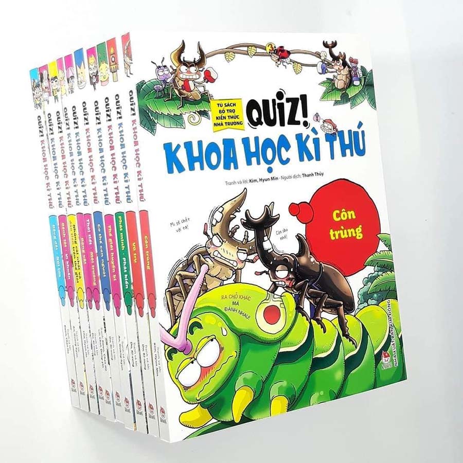 Combo Quiz! Khoa Học Kì Thú (20 Cuốn)
