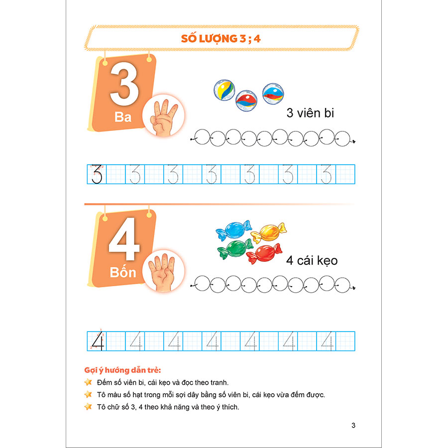 Giúp Bé Làm Quen Với Toán Qua Các Con Số (Trẻ 5 - 6 Tuổi)
