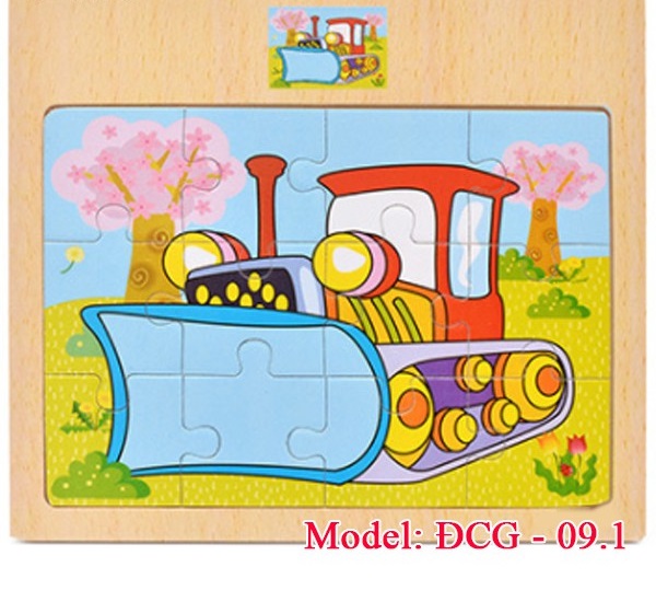 Đồ Chơi Tranh Ghép Hình 2D 12 Miếng ĐCG-09.1-10