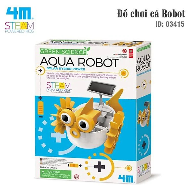 Đồ Chơi Cá Robot 4M-03415