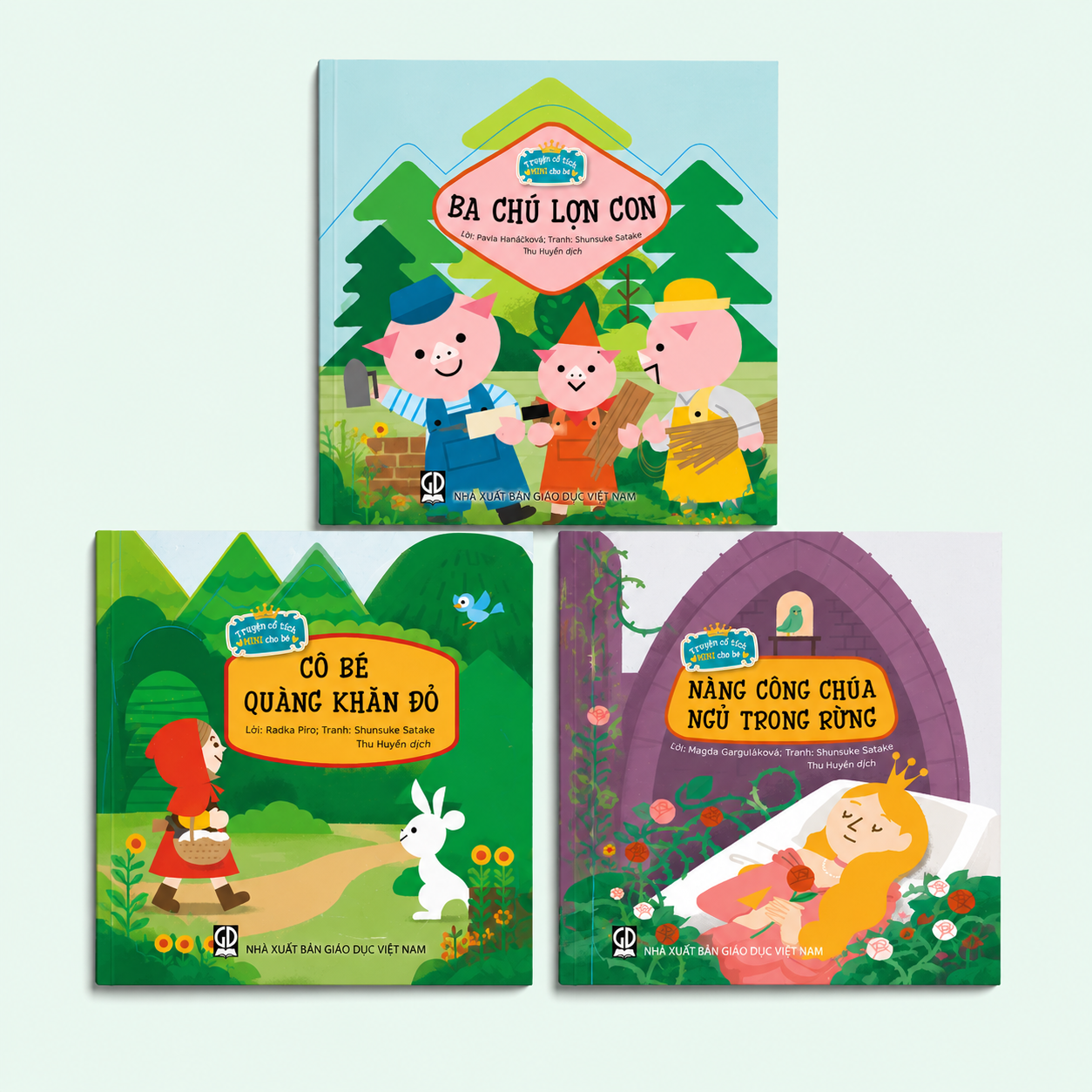 Truyện Cổ Tích Mini Cho Bé (Bộ 3 Cuốn)