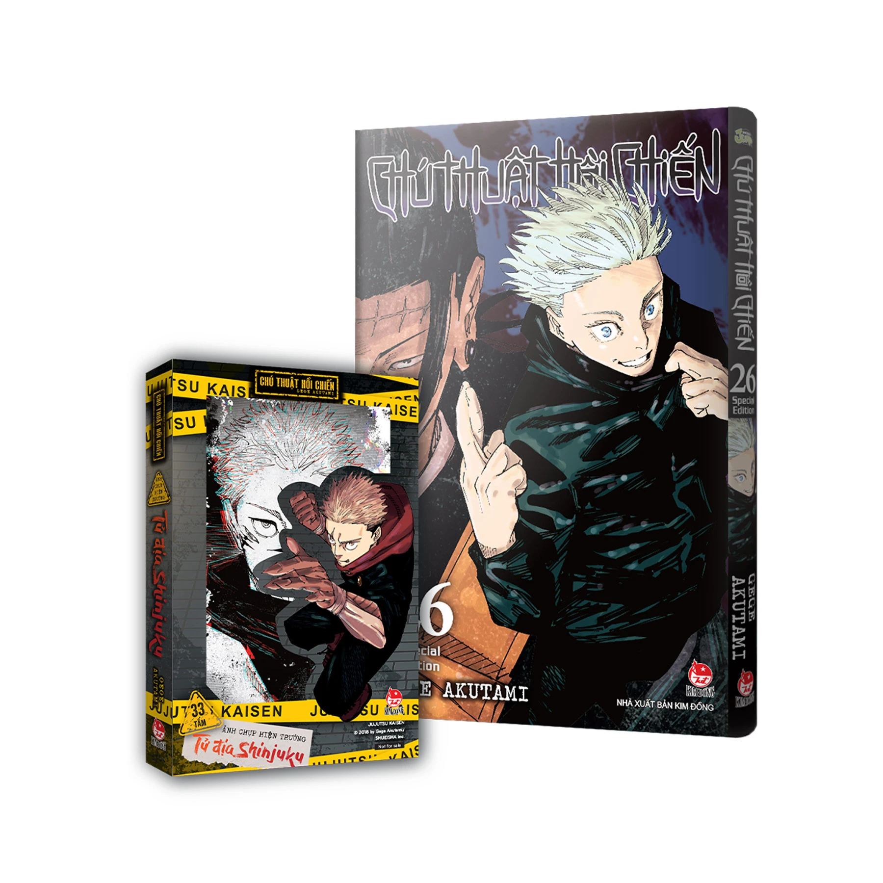Combo Chú Thuật Hồi Chiến - Tập 26 (Bản Thường + Đặc Biệt + Limited) (Bộ 3 Cuốn)