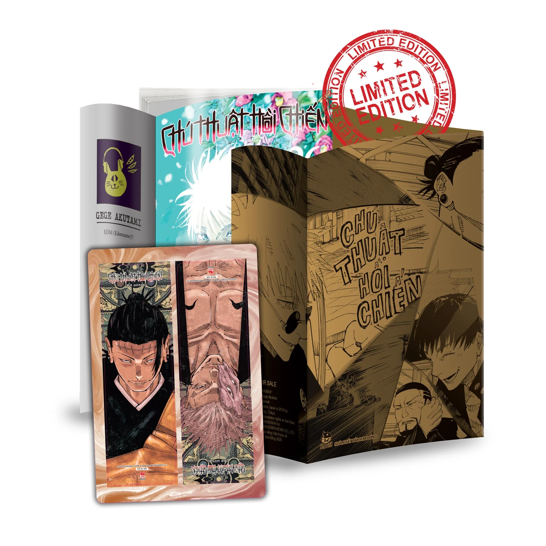 Combo Chú Thuật Hồi Chiến - Tập 26 (Bản Thường + Đặc Biệt + Limited) (Bộ 3 Cuốn)