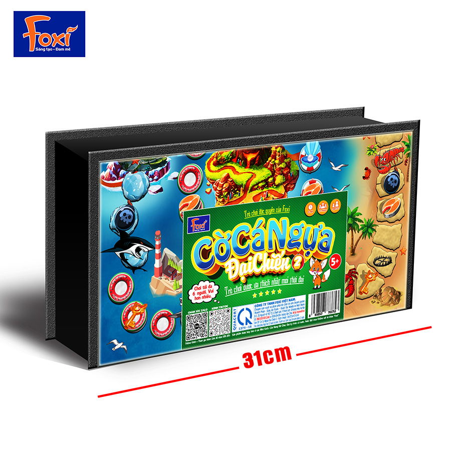 Đồ Chơi Foxi Cờ Cá Ngựa Đại Chiến 2