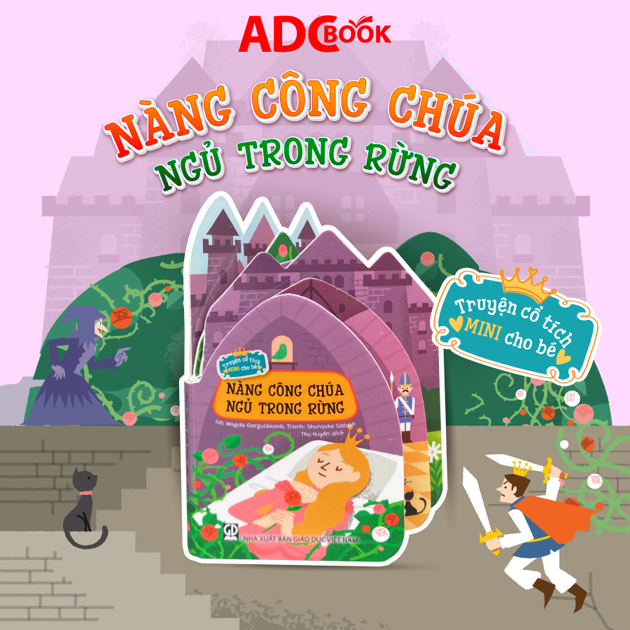 Truyện Cổ Tích Mini Cho Bé - Công Chúa Ngủ Trong Rừng