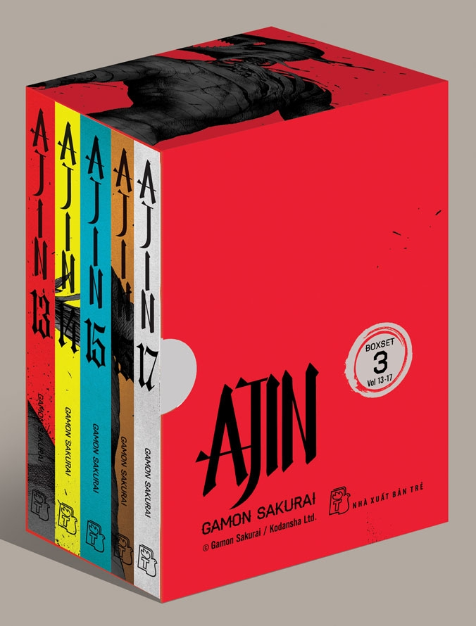Ajin - BoxSet Số 3 (Tập 13 Đến Tập 17)