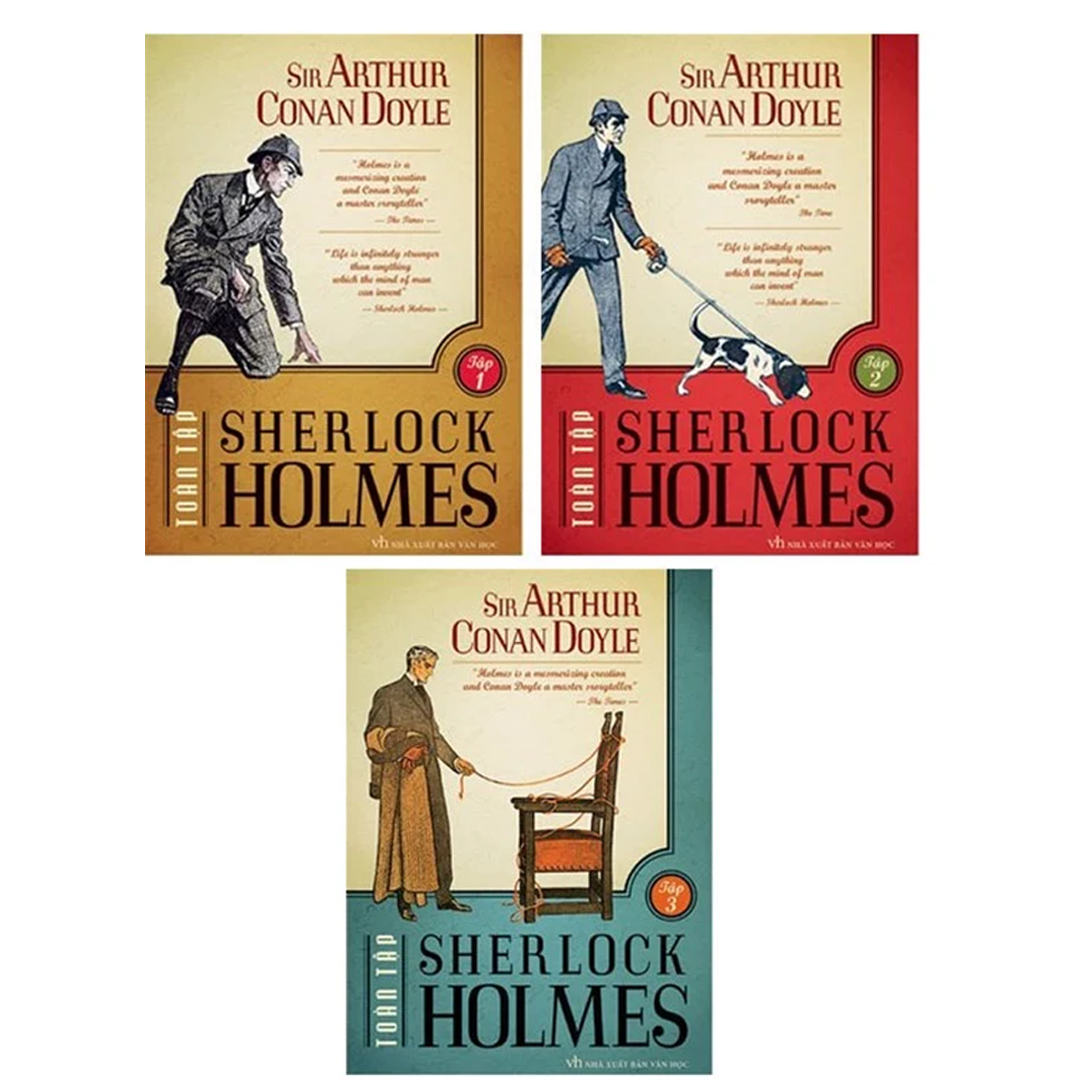 Combo 3 Cuốn Sherlock Holmes Toàn Tập