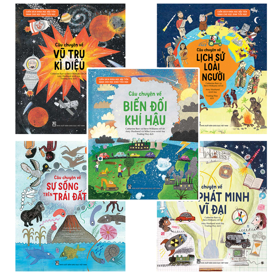 Cuốn Sách Khoa Học Đầu Tiên Dành Cho Học Sinh Tiểu Học - Câu Chuyện Về Lịch Sử Loài Người