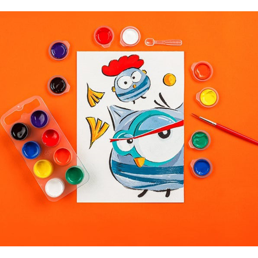 Hộp Màu Nước Thiên Long WACO-C06 8 Màu