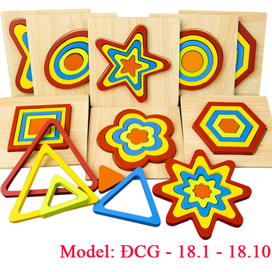 Đồ Chơi Bộ Lồng Ghép Màu Sắc DCG-18