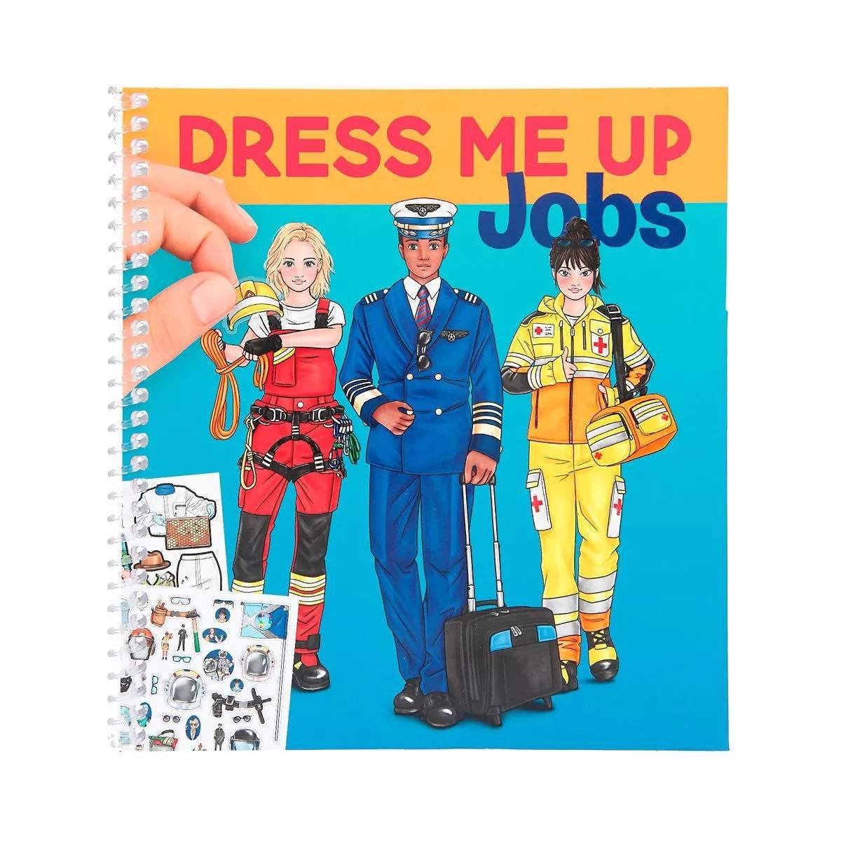 Đồ Chơi Bộ Sưu Tập Thiết Kế Thời Trang Dress Me Up Jobs Topmodel TM011402