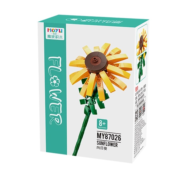 Đồ Chơi Lắp Ráp Hoa Hướng Dương – Sembo 611007 60M