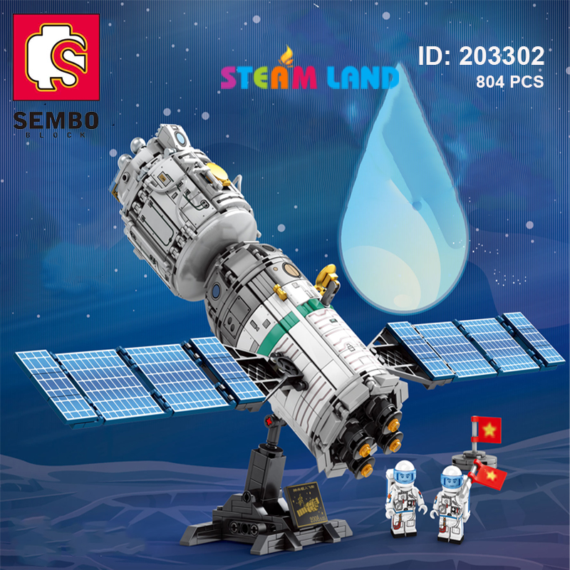 Đồ Chơi Tàu Vũ Trụ Bay Trong Không Gian Sembo-203302C