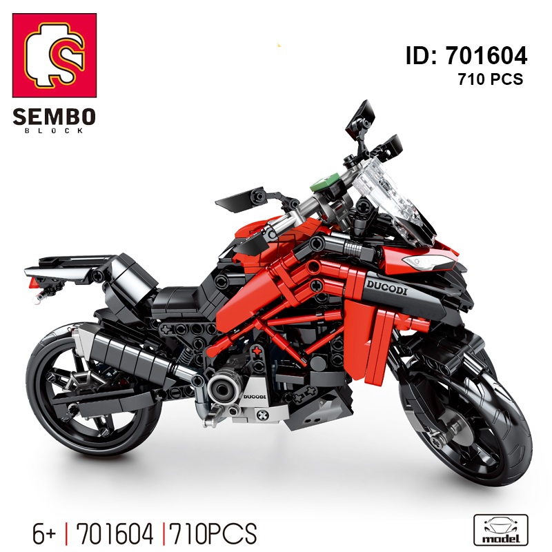 Đồ Chơi Xe Mô Tô Dicodi Sembo-701604