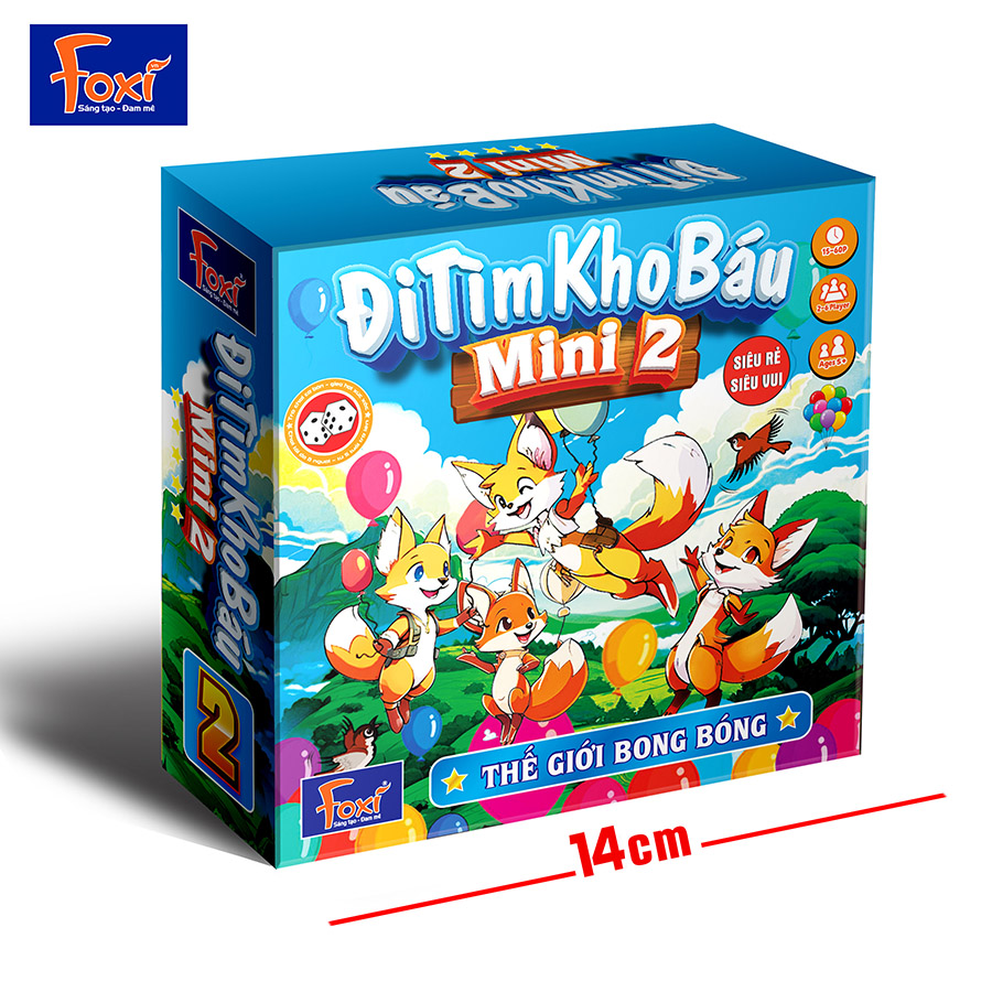 Đồ Chơi Foxi Cờ Xúc Xắc - Đi Tìm Kho Báu Mini 2