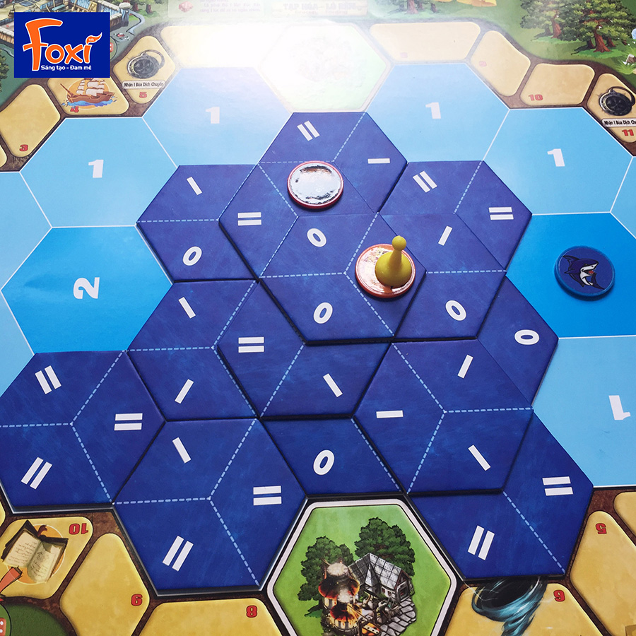 Đồ Chơi Foxi Cờ Xúc Xắc - Đi Tìm Kho Báu Part 3