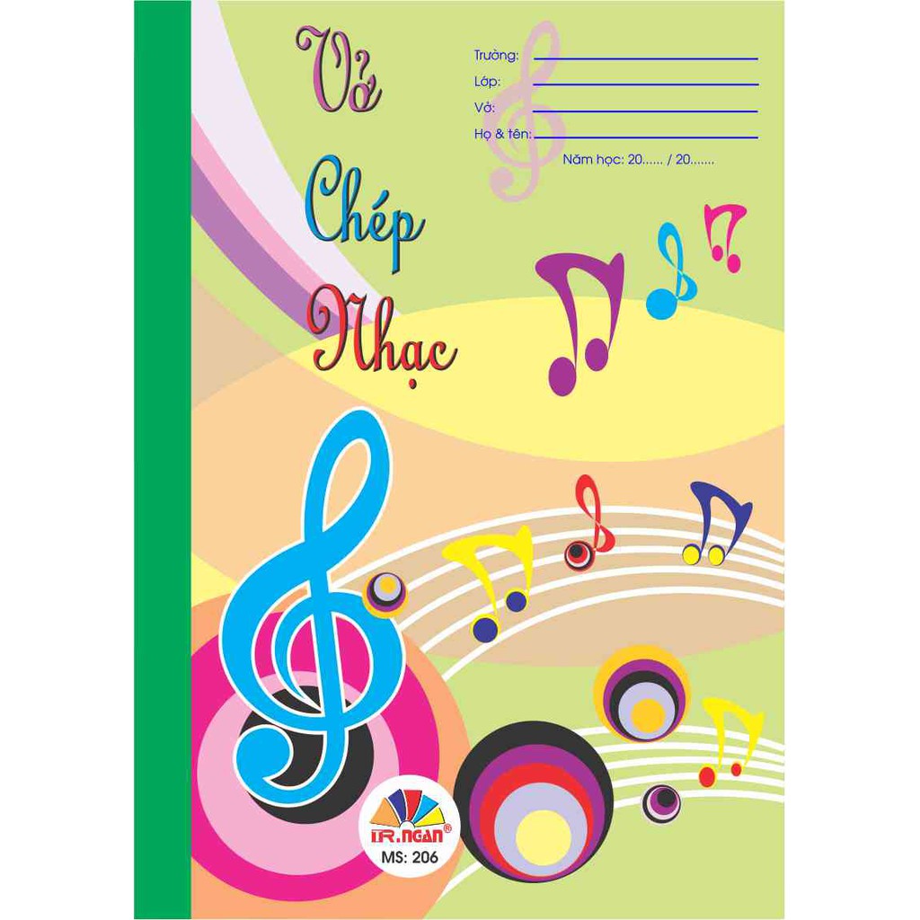 Vở Chép Nhạc Trường Ngân TN206