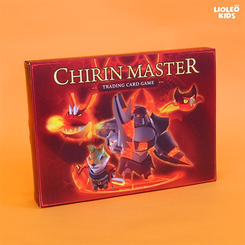 Đồ Chơi Bộ Thẻ Bài Lioleo Kids Hệ Lửa - Chirin Master Màu Đỏ