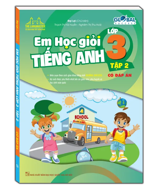 The Langmaster - Em Học Giỏi Tiếng Anh Lớp 3 Tập 2 - Global Success (Có Đáp Án)
