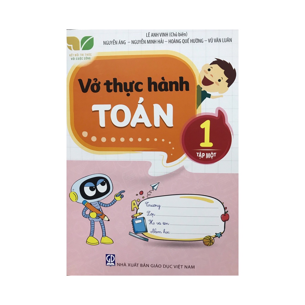 Vở Thực Hành Toán Lớp 1 Tập 1 (Kết Nối Tri Thức Với Cuộc Sống)