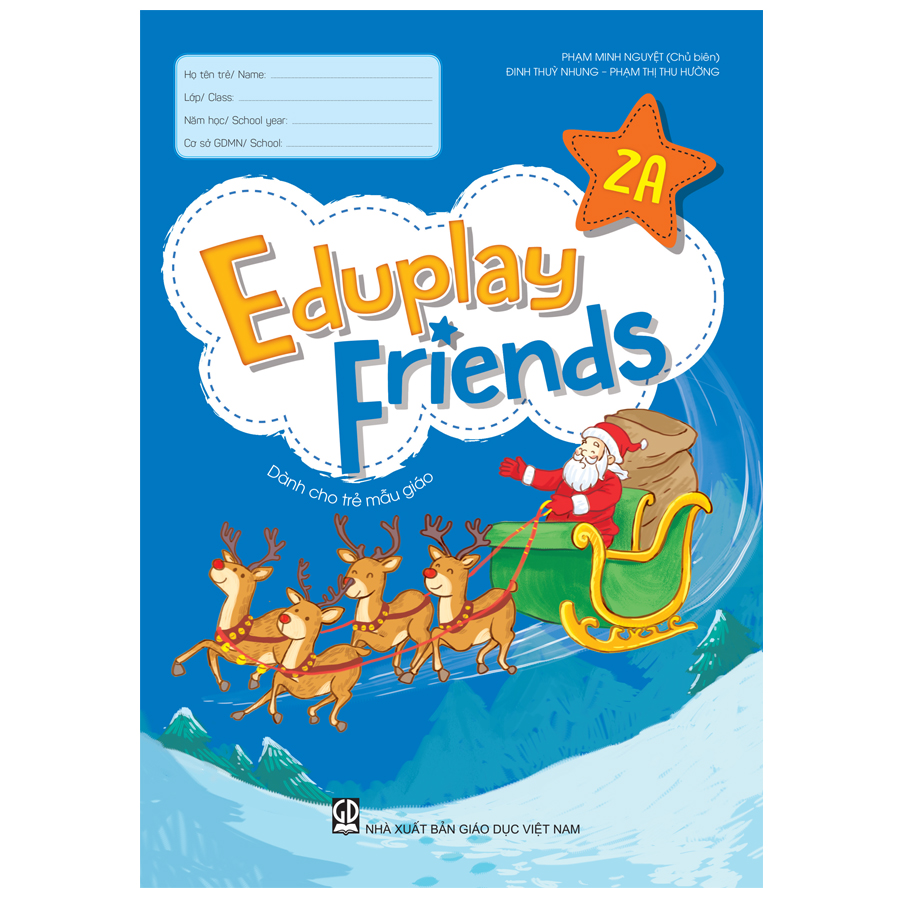 Eduplay Friends 2A (dành cho trẻ mẫu giáo)
