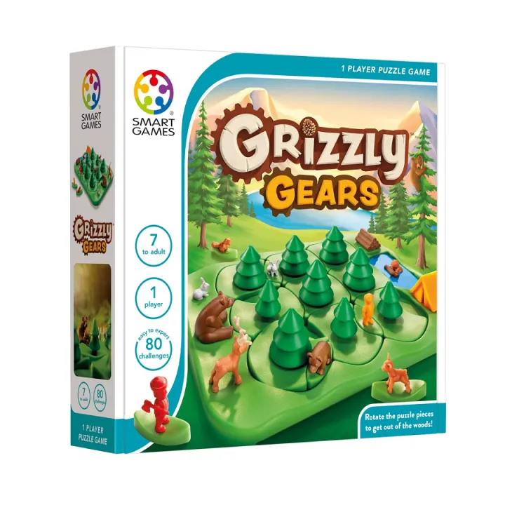Đồ Chơi Smart Games Thử Thách Bánh Xe Rừng Xanh