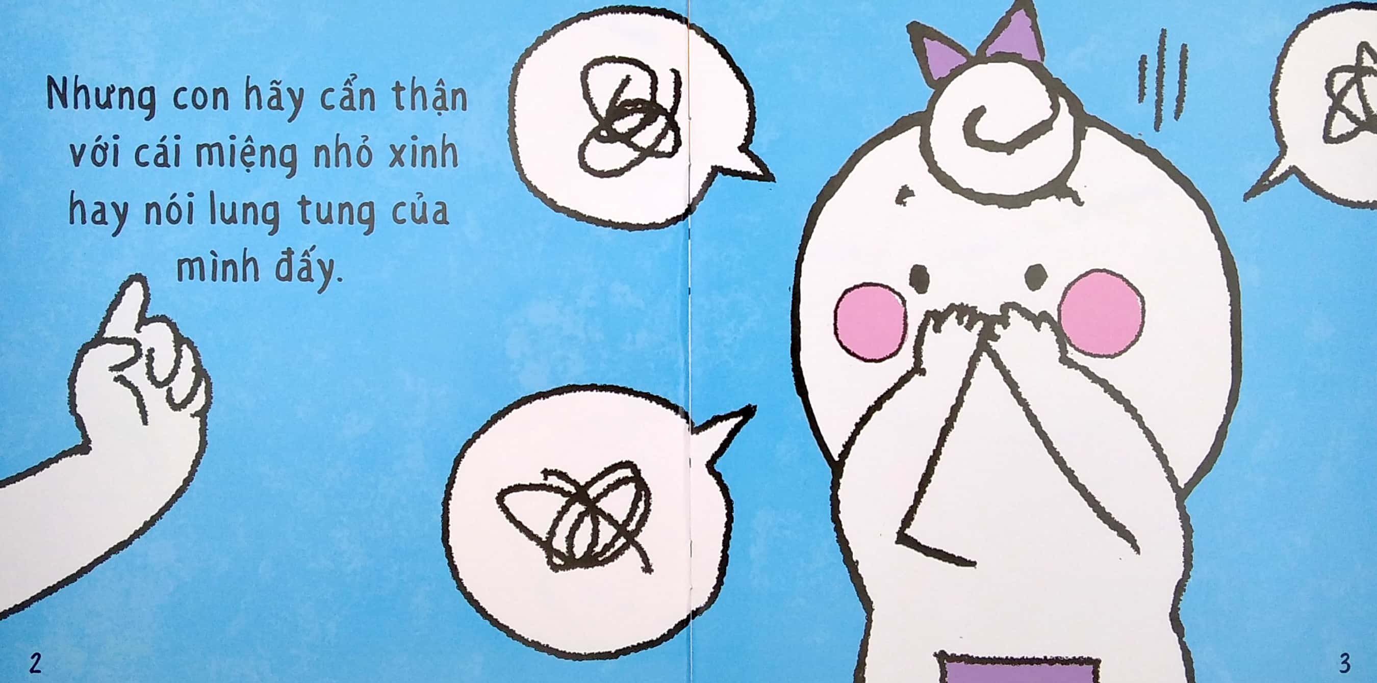 Ehon - Kĩ Năng Sống - Miu Bé Nhỏ - Đừng Nói Dối Nhé!