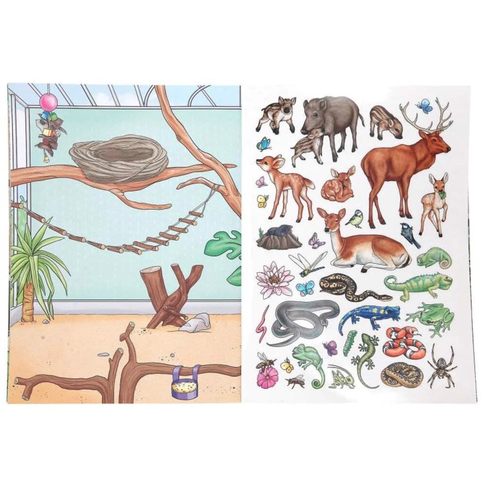 Đồ Chơi Bộ Sưu Tập Thiết Kế Thời Trang Animal World Topmodel TM0411943