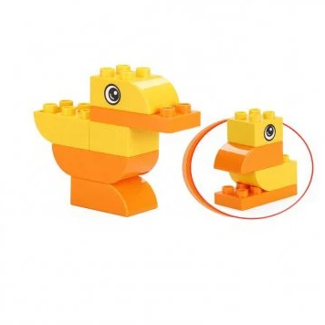 Đồ Chơi Miếng Ghép Cơ Bản Cho Bé 2-5 Tuổi Mẫu Gà - Vịt