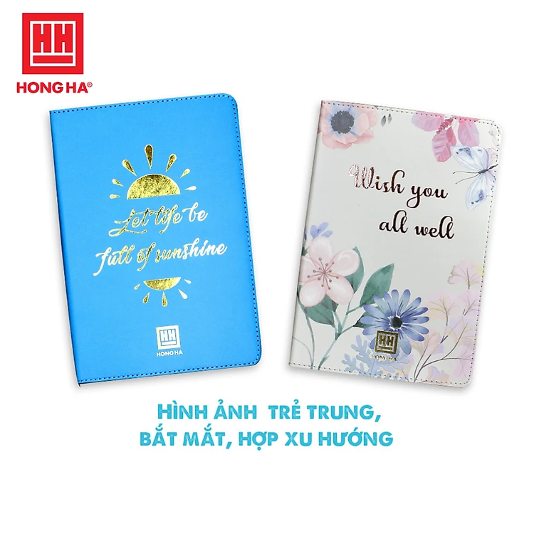Sổ Bìa Da A5 Hồng Hà 200 Trang 9232