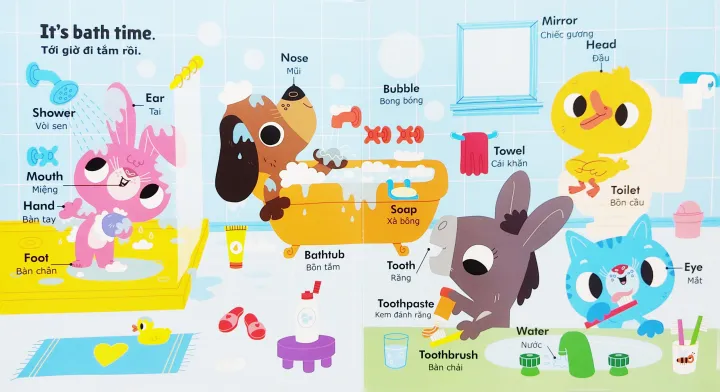 English Zoo - 200 Từ Vựng Tiếng Anh Đầu Tiên Của Bé - My First 200 Words