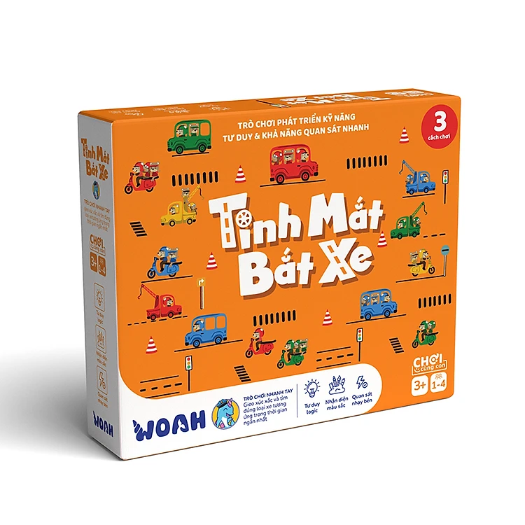 Đồ Chơi BoardGame Tinh Mắt Bắt Xe - Speed Matching
