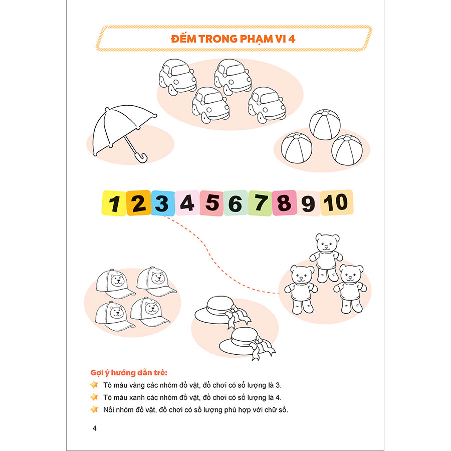 Giúp Bé Làm Quen Với Toán Qua Các Con Số (Trẻ 5 - 6 Tuổi)