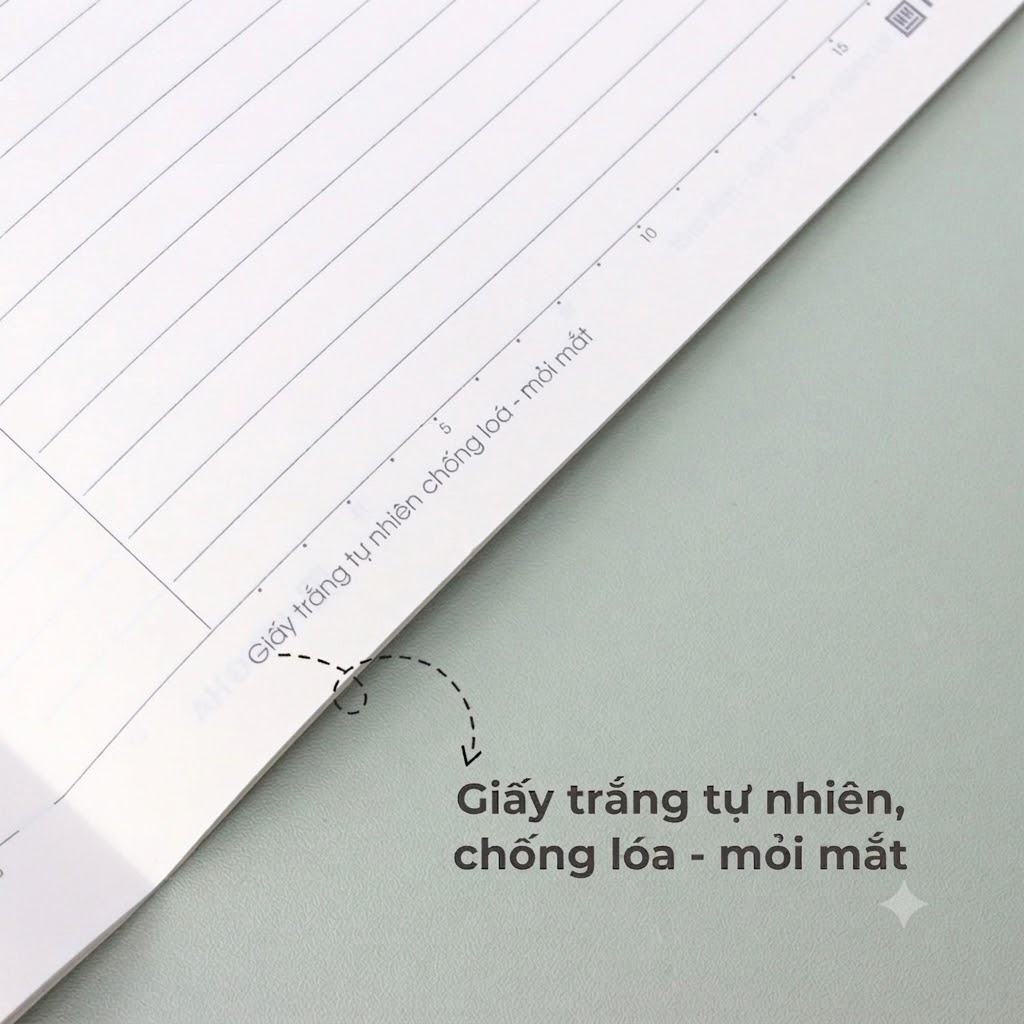 Vở Kẻ Ngang Gáy Ghim Hồng Hà Study Trendy 1472 72tr