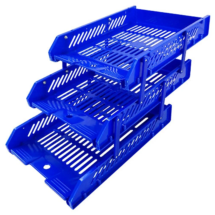Giá Tài Liệu 3 Tầng Trượt Nhựa Xukiva 206-3